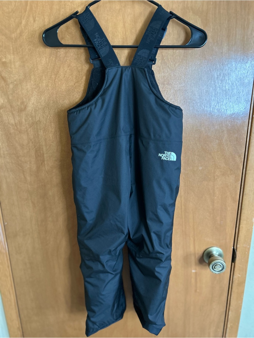 The North Face Toddler Insulated Bib Unisex Size 5T Black Dryvent